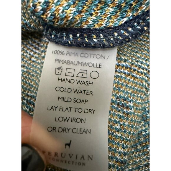 Peruvian Connection Tallgrass Cardigan M - Picture 7 of 10